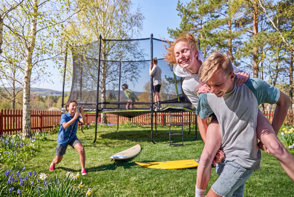Spring-Ready: How to Get Your Trampoline Set for Garden Season
