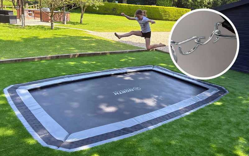 Low to the ground trampoline best sale